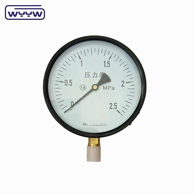 คุณภาพ  Large Dial Economy Pressure Gauge Manometer 150mm Dial OEM โรงงาน