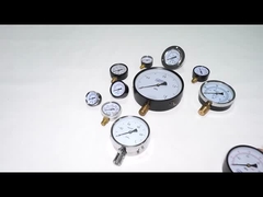 100 มิลลิเมตร น้ําทั่วไปการค้าเครื่องวัดความดัน Manometer ด้านล่าง Mount