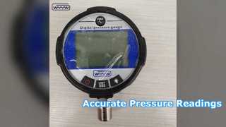 เกจวัดความดันดิจิตอล LCD 100 มม