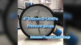 ระดับความแม่นยำ 4" 100mm0~1.6MPa 1.6%