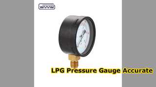 เกจวัดแรงดันบาร์ 60 มม. สำหรับ LPG