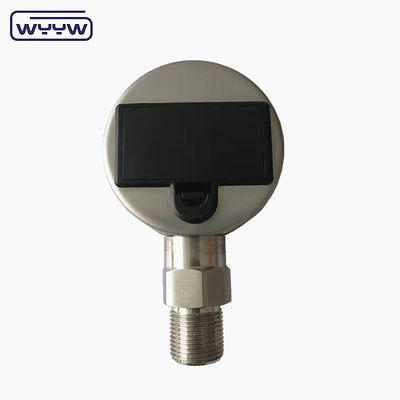 เครื่องวัดความดันดิจิตอลอุตสาหกรรม 65mm Bar Psi สําหรับอากาศ น้ํามัน ไฮดรอลิก