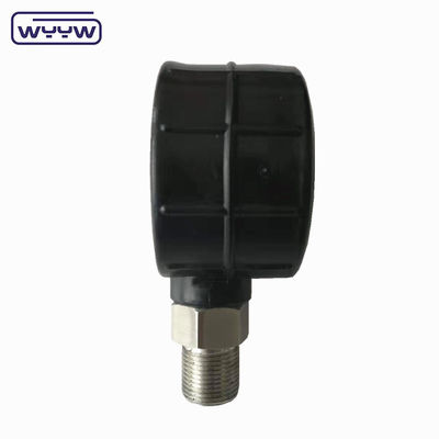 เครื่องวัดความดันดิจิตอลอุตสาหกรรม 65mm Bar Psi สําหรับอากาศ น้ํามัน ไฮดรอลิก