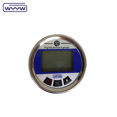 SS Industrial Digital Pressure Manometer / Intelligent Pressure Gauge การเชื่อมต่อกลับ