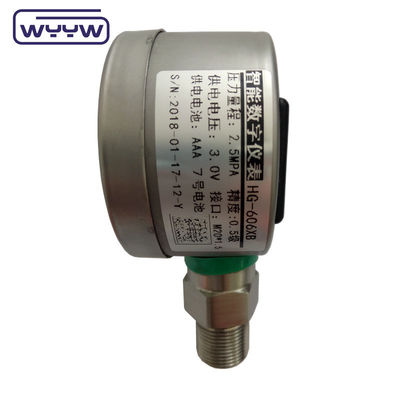 เครื่องวัดความดัน 63mm เครื่องวัดอากาศ 0-250psi เครื่องวัด