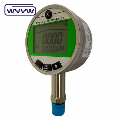4.5V แบตเตอรี่ เครื่องวัดแรงดันดิจิตอล 100 มม