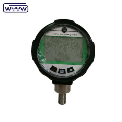 เต็มสแตนเลส 1000 Psi เครื่องวัดความดัน 80 มิลลิเมตร แบตเตอรี่แม่นยํา เครื่องวัดขนาดดิจิตอล