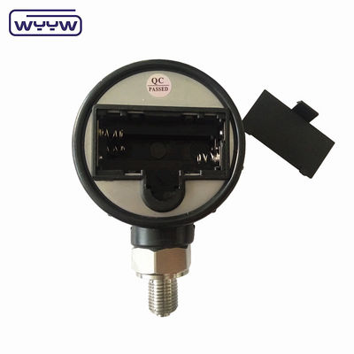 เครื่องวัดแรงดันดิจิตอล 80mm 4.5v แบตเตอรี่ 0-1000 Bar สแตนเลส maometer