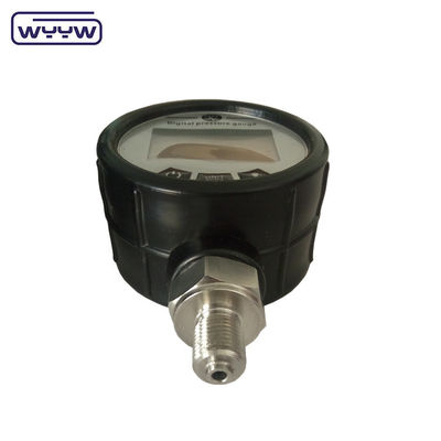 63mm Mbar Bar Digital Manometer ความดันน้ํา ด้านล่าง