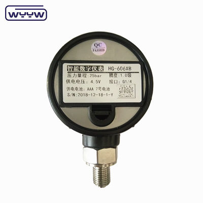 63mm Mbar Bar Digital Manometer ความดันน้ํา ด้านล่าง
