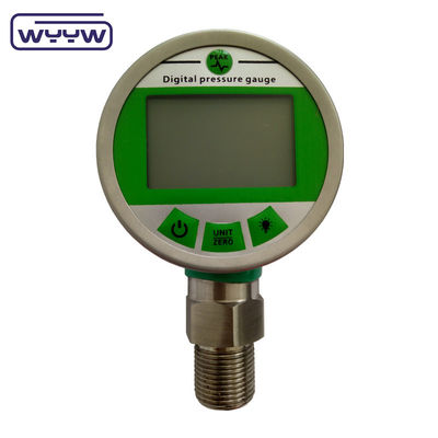 63mm Mbar Bar Digital Manometer ความดันน้ํา ด้านล่าง