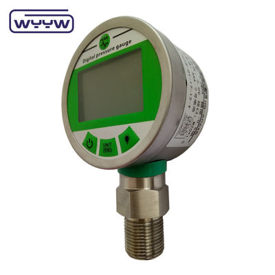 63mm Mbar Bar Digital Manometer ความดันน้ํา ด้านล่าง