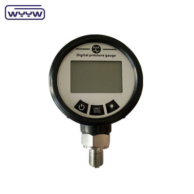 เครื่องวัดความดันก๊าซดิจิตอลจากสแตนเลส 65 มม. พร้อมจอ LCD ดิจิตอล 4-5 มม.