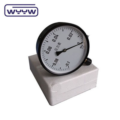 1.6%Fs -30inhg เครื่องวัดความดันระยะว่าง -1-0 Mpa เครื่องวัดความดันลบ 100 มม.