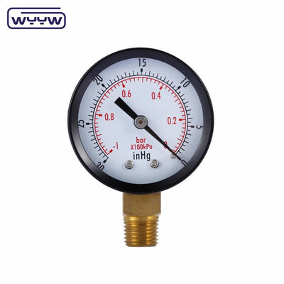 เครื่องวัดความดันระยะว่างเหล็ก เครื่องวัดความดันด้านล่าง WYYW