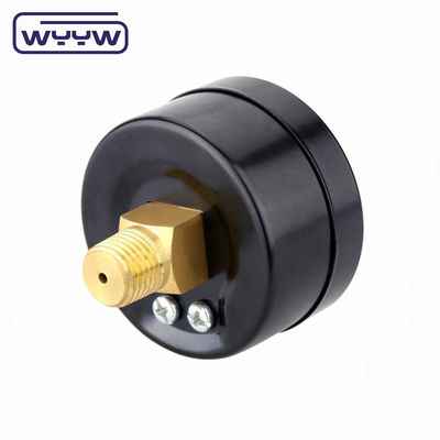เครื่องวัดแรงดันลบเหล็ก -0.1Mpa ด้านหลังติดตั้ง 60 มม