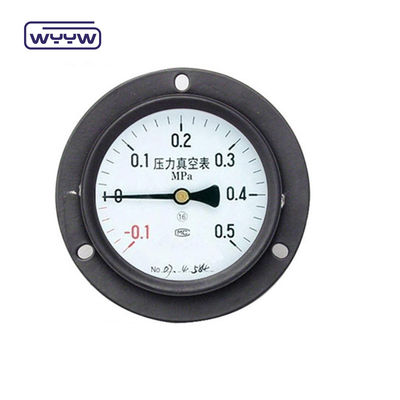 เครื่องวัดความดันอากาศลบ OEM Manometer Bourdon Pressure Gauge