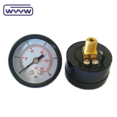 คุณภาพดี ราคาที่แข่งขัน ก๊าซธรรมชาติ 50 มิลลิเมตร สีดํา สแตนเลส case bar psi double scale 1/8&quot; bsp