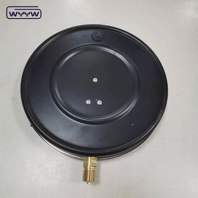 250MM หนักงานท่อ Bourdon ความแม่นยําสูงเครื่องวัดความดันการเคลื่อนไหว 16Kgf / cm2
