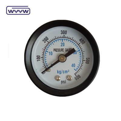 เครื่องวัดความดันกรอบเหล็ก 60 มม 2.5 &quot;ทดสอบอากาศ