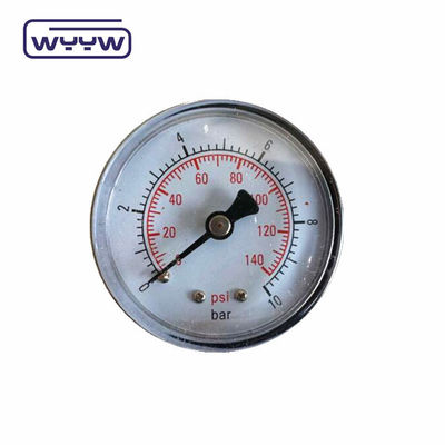 จีนเครื่องวัดแรงดัน ราคาโรงงาน 1.5 &quot; 40mm 0-3.5bar พลาสติกแก๊สแกนเมตรแกน