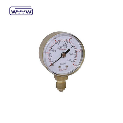 2&quot; เศรษฐกิจ เครื่องวัดความดัน ด้านล่าง Mount Argon เครื่องวัดความดัน