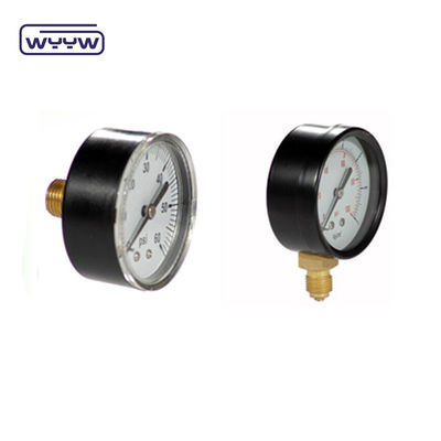 2&quot; จีนโรงงานเหล็กพลาสติกธรรมดา manometer