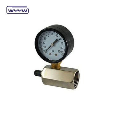 เครื่องวัดน้ําหนักก๊าซธรรมชาติทั่วไป 1.5&quot; เครื่องวัดความดัน 1/8 NPT