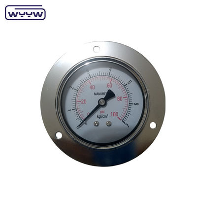 4 &quot;แอนด์แมนโมเมตรอากาศ Flange หน้าเครื่องวัดแรงกด