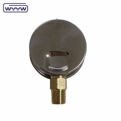 -30inHg วาคูัมผสม Gauge น้ํามัน เติมผูกส่วนล่าง 1/4 &quot; Bsp 2&quot; เครื่องวัดความดัน