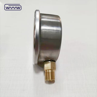 oem สําหรับฟรีอุตสาหกรรม manometer ความดัน penumatic 1/4&quot;G การเชื่อมต่อ radial