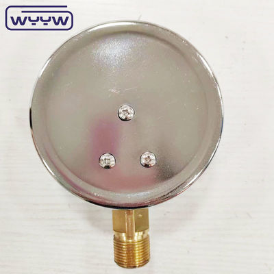 ผลิตภัณฑ์ใหม่ บายโเนต โครม 1/2&quot; bsp radial entry bar psi 4&quot; glycerin เติมวัดแรงดัน manometer