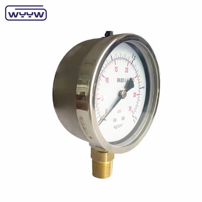 ผลิตภัณฑ์ใหม่ บายโเนต โครม 1/2&quot; bsp radial entry bar psi 4&quot; glycerin เติมวัดแรงดัน manometer