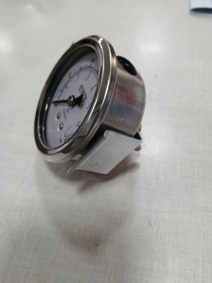 U-clamp ประเภทชั้น 1.6% 2.5 นิ้ว anti-vibration pressure manometer