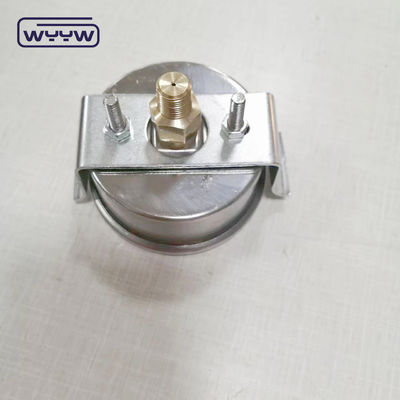 U-clamp ประเภทชั้น 1.6% 2.5 นิ้ว anti-vibration pressure manometer