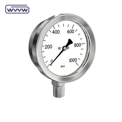 เครื่องวัดความดันของเหลว Qingdao ส่งออก 0-350 bar manometer