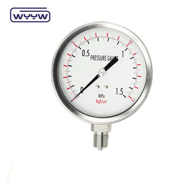 เครื่องวัดความดันของเหลว Qingdao ส่งออก 0-350 bar manometer