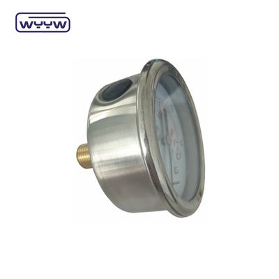 2.5&quot; หน่วยวัดความดันขนาดคู่ มานโมเมตร หลัง Mount Glycerine Bar Oil Pressure Gauge