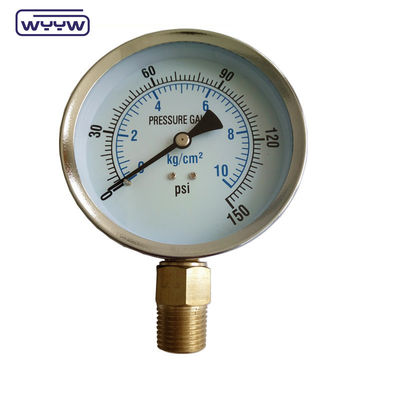 4&quot; G12/2&quot; bar psi ไฮดรอลิกแจ็คพร้อมเครื่องวัดแรงดัน