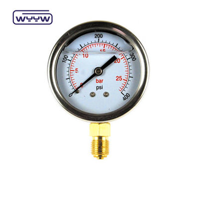 2.5&quot; แอนติไวบราชั่น แมนโมเมตรเครื่องวัดแรงกด