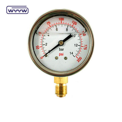 2.5&quot; แอนติไวบราชั่น แมนโมเมตรเครื่องวัดแรงกด