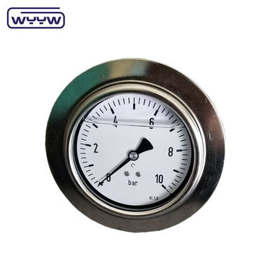 2.5&quot; Bar Psi Flange Type Pressure Gauge มานโมเตอร แพนล์มอนท์