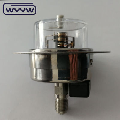 2.5&quot;เหล็กไร้สแตนเลส เครื่องวัดแรงดันไฟฟ้าชนิด Flange การเชื่อมต่อแผ่น