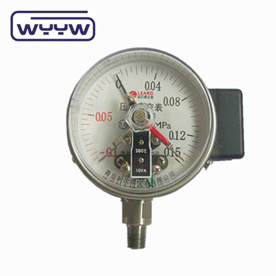 สายไฟฟ้าเหล็กทั่วไป เครื่องวัดความดันสัมผัส ด้านล่าง Mount 60mm
