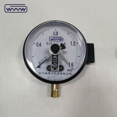 NO+NC 1MPa เครื่องวัดความดันก๊าซธรรมชาติ 4 นิ้ว 100 มิลลิเมตร