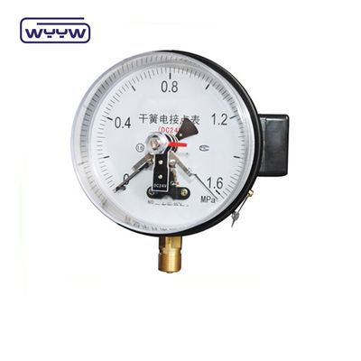 4-inch Electric Contact Pressure Gauge with 0-0.6MPa Range and Switch Gauge Combo