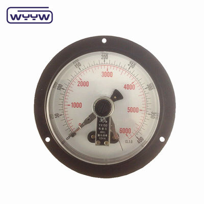 WYYW เครื่องวัดแรงดันไฟฟ้าที่ติดต่อ หลังติดกับขอบด้านหน้า
