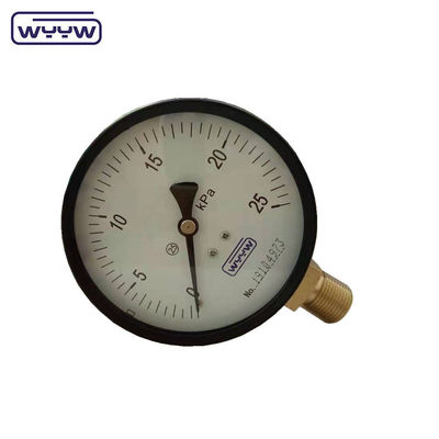 KPa เครื่องวัดความดันต่ํา WYYW 4 นิ้ว 100 มม.