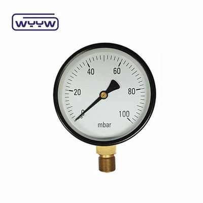 สแตนเลสดํา lpg กวัดความดันแคปซูลต่ํา Specifications Custom 2.5 &quot; 63mm 0-5psi