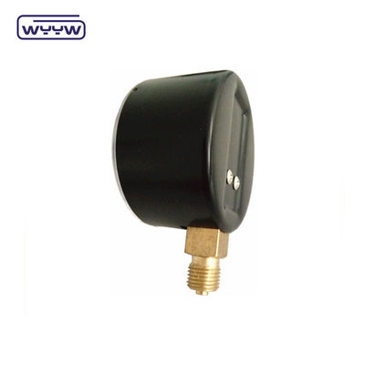 Bellows ประเภท แคปซูล เครื่องวัดความดัน 63mm InH2O Manometer 100 Mbar